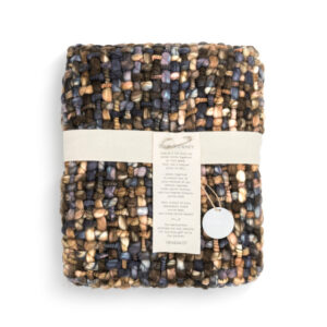 Blue Woven Blanket