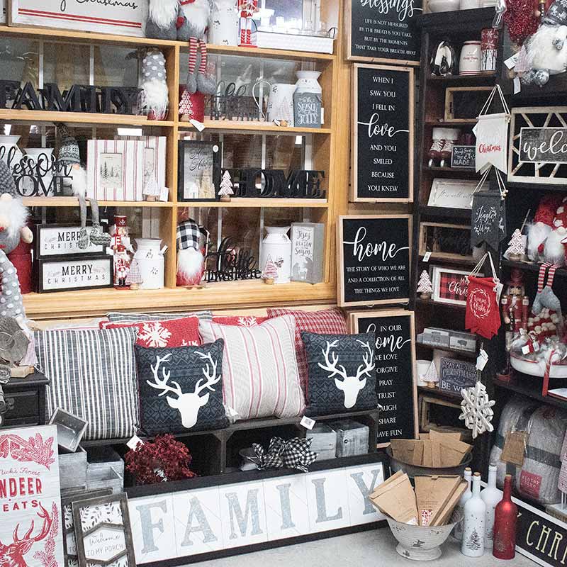 Gifts and décor.